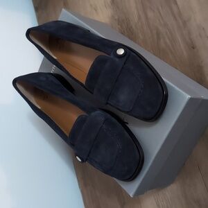 Aquatalia River Suede Loafers